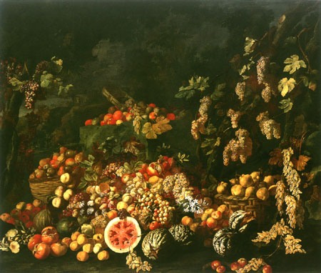 Stilleben mit Früchten und Blumen from Guiseppe Recco