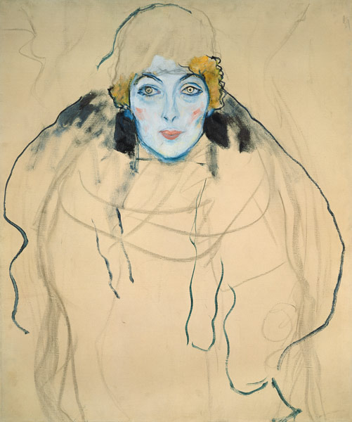 Frauenkopf from Gustav Klimt