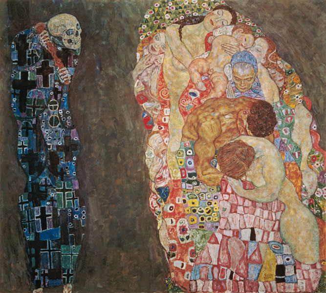 Tod und Leben Vollendet from Gustav Klimt