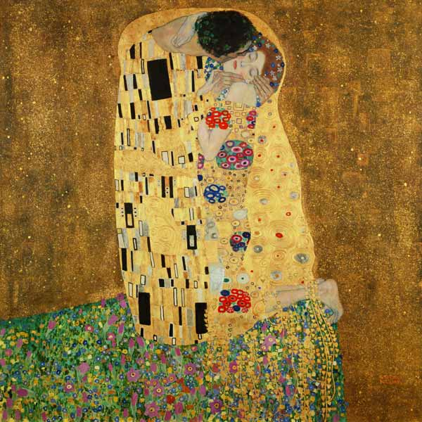 Der Kuss from Gustav Klimt