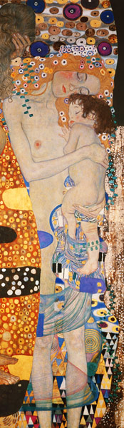 Die drei Lebensalter (Detail) from Gustav Klimt