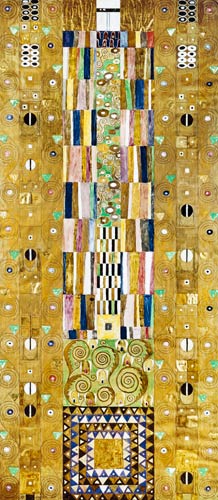 Werkvorlage zum Stoclet-Fries. Schmalwand. from Gustav Klimt