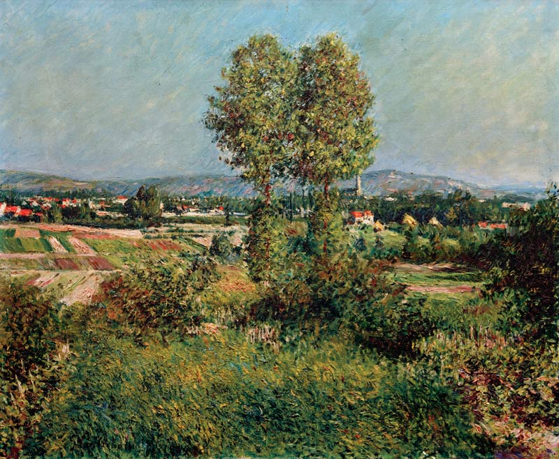 Landschaft bei Argenteuil from Gustave Caillebotte