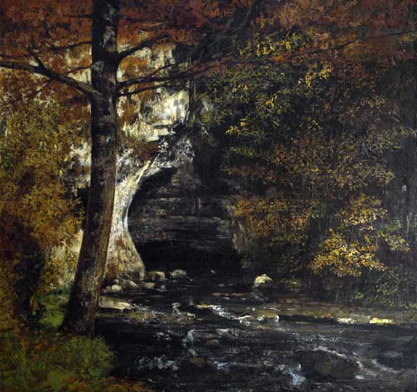Im Wald. from Gustave Courbet