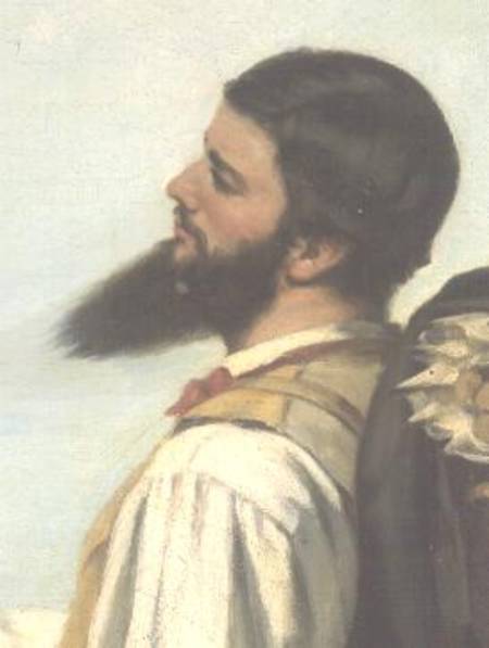 La Rencontre ou Bonjour M.Courbet from Gustave Courbet