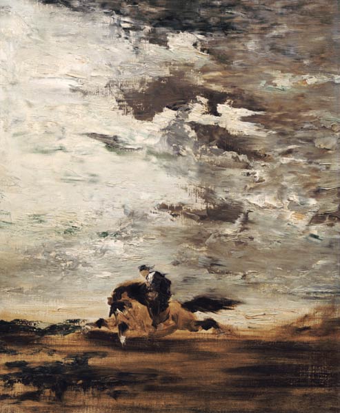Der schottische Reiter from Gustave Moreau