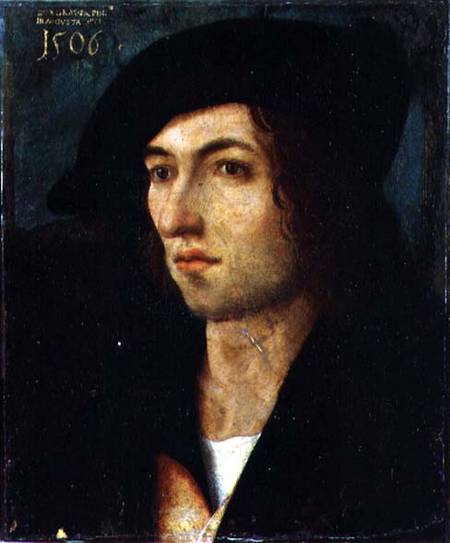 Portrait of a Man from Hans d. Ä Burgkmair