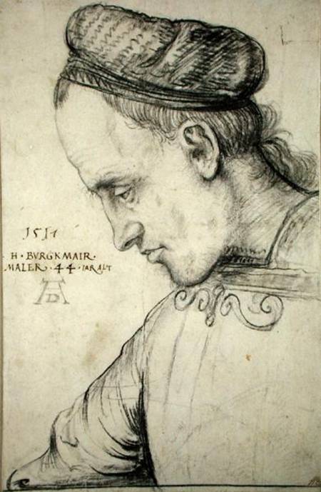 Self portrait from Hans d. Ä Burgkmair