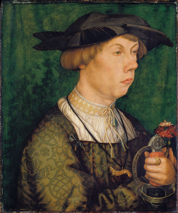 Bildnis eines Angehörigen der Augsburger Familie Weiss from Hans Holbein d. Ä.
