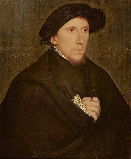 Henry Howard, Earl of Surrey, c.1542 (oil & tempera on panel) from Hans Holbein d.J.
