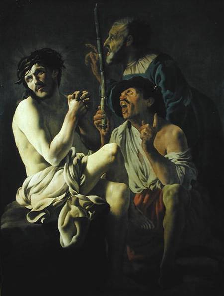 The Mocking of Christ from Hendrick ter Brugghen