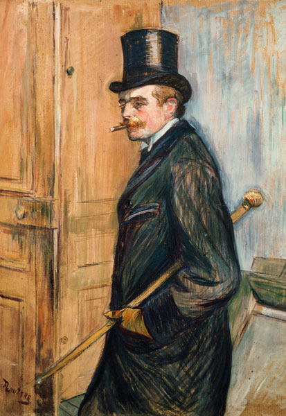 Louis Pascal im Profil from Henri de Toulouse-Lautrec