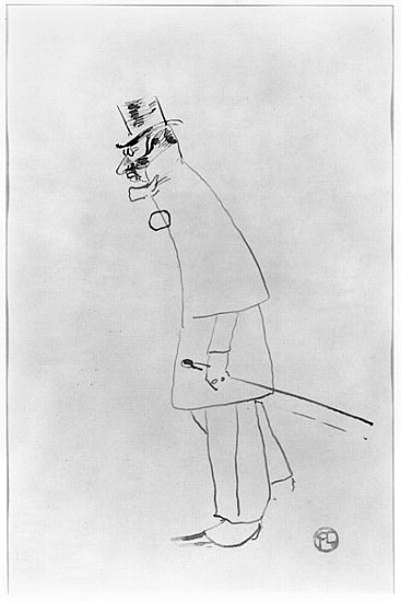 A House Doctor, Gabriel Tapie de Celeyran (1869-1930) 1894 from Henri de Toulouse-Lautrec