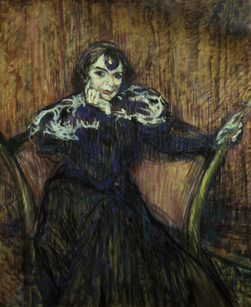 Berthe Bady from Henri de Toulouse-Lautrec