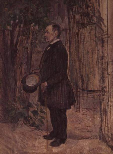 M. Henry Dihau from Henri de Toulouse-Lautrec