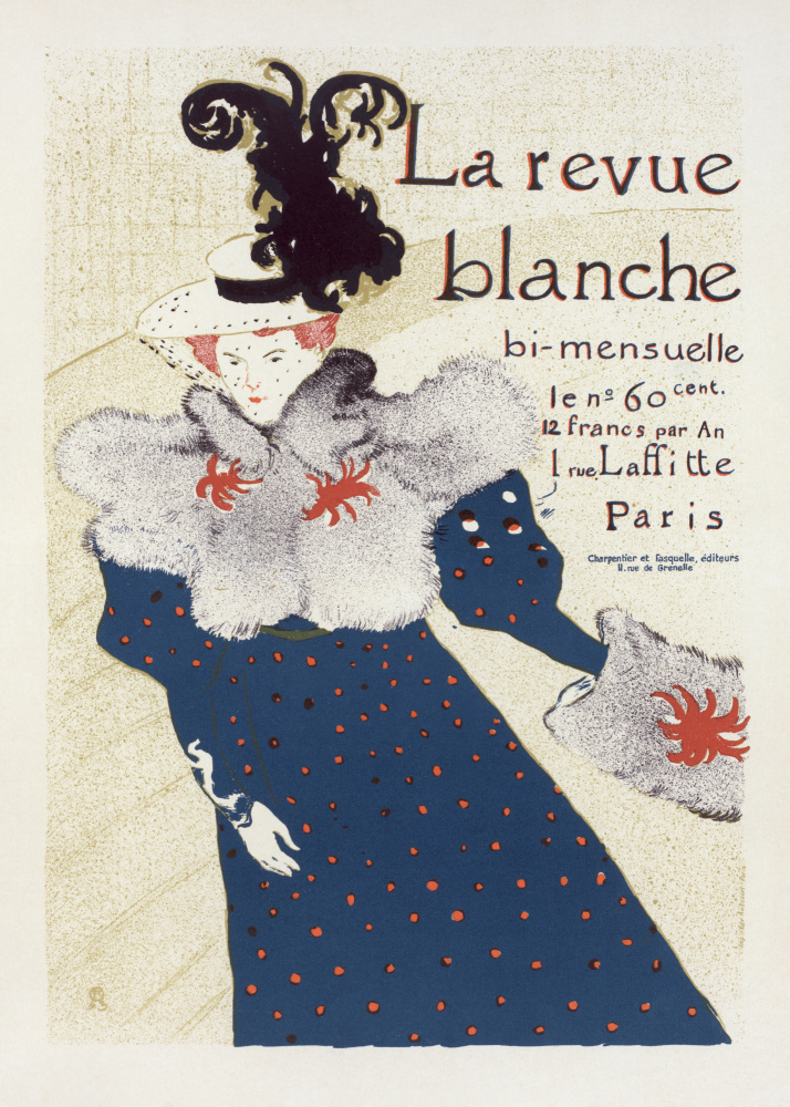 La Revue Blanche (1897) from Henri de Toulouse-Lautrec