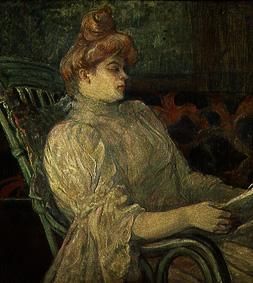 Madame Marthe X. in Bordeaux. from Henri de Toulouse-Lautrec