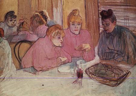 Women in a Refectory from Henri de Toulouse-Lautrec