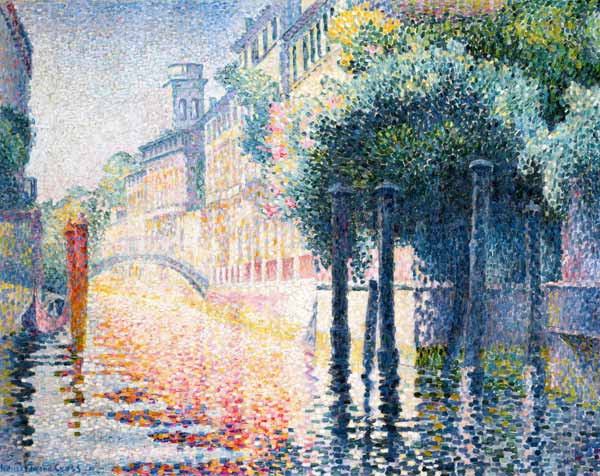 Kanal in Venedig from Henri-Edmond Cross