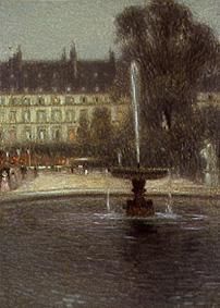 Springbrunnen in den Tuillerien (Paris) from Henri Le Sidaner