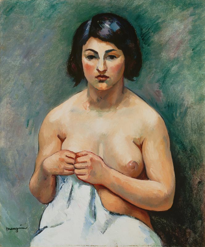 Weiblicher Torso: die kleine Marie (Torso de Femme: la Petite Marie) from Henri Manguin