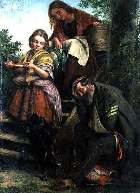 The Soldier's Return from Henry Nelson O'Neill