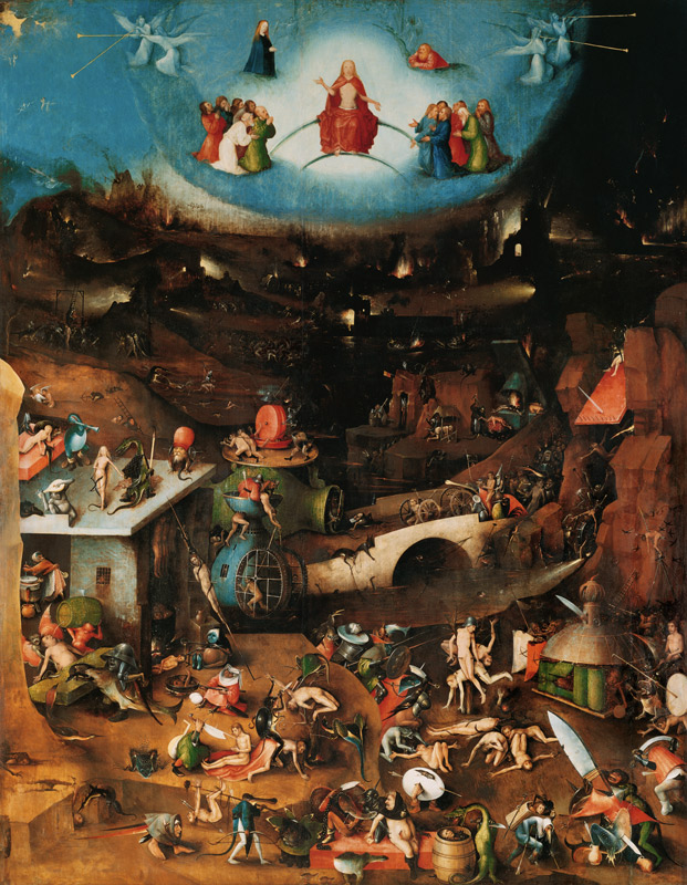 Das Jüngste Gericht - Mittelteil from Hieronymus Bosch