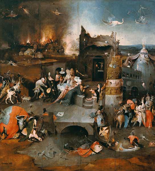 Die Versuchungen des Hl. Antonius from Hieronymus Bosch