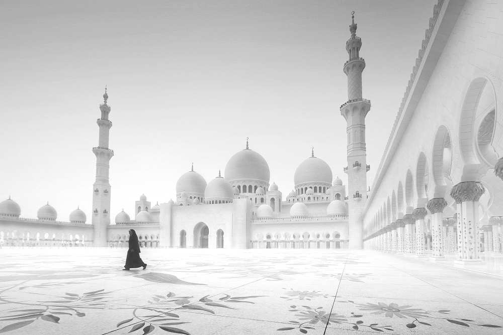 Sheikh Zayed Mosque from Hussain Buhligaha