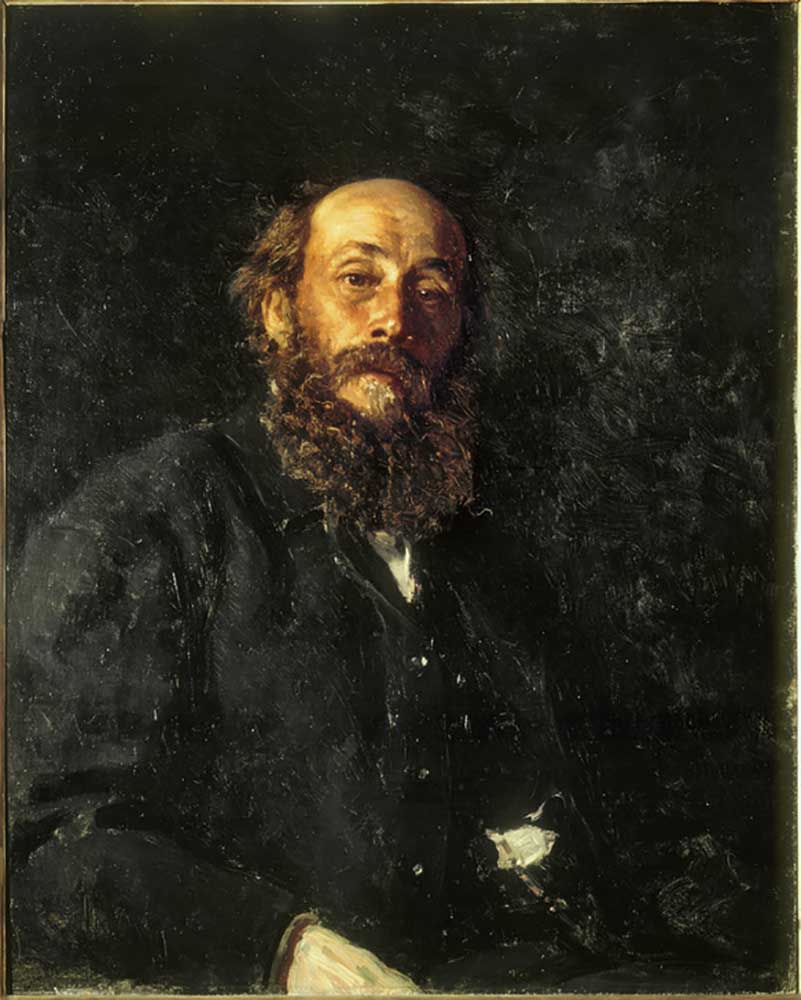 Bildnis des Malers Nikolai Gay from Ilja Efimowitsch Repin