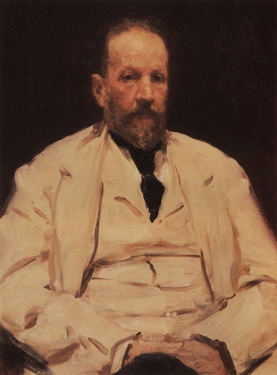 Portrait of Count Sergei Yulyevich Witte from Ilja Efimowitsch Repin