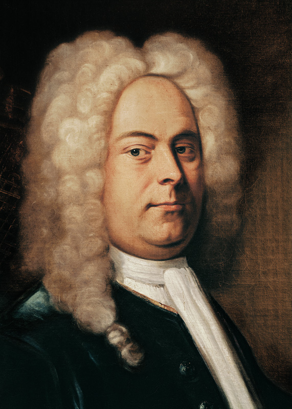 Georg Friedrich Handel (1685-1759) from Scuola pittorica italiana