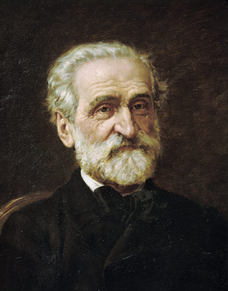 Guiseppe Verdi (1813-1901) from Scuola pittorica italiana