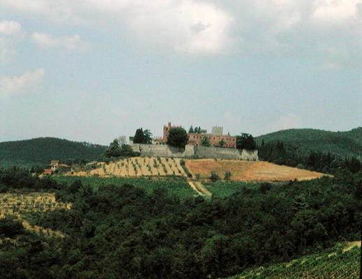 Castello del forte di Brolio, (photograph) from Italian School, (15th century)