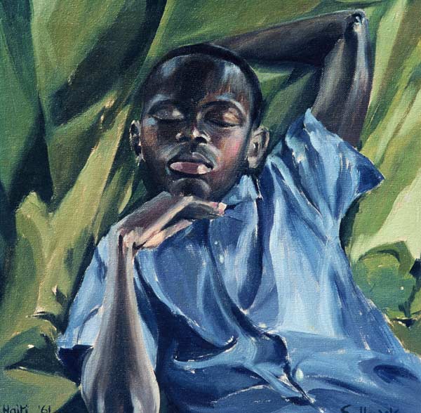 Sleeping Boy, 1961 (oil on canvas)  from Izabella  Godlewska de Aranda