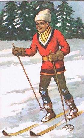 Kanadischer Junge, von MacMillan-Schulplakaten, um 1950-60