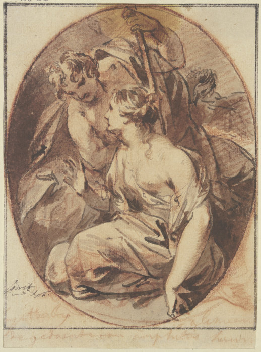 Jupiter und Mnemosyne from Jacob de Wit