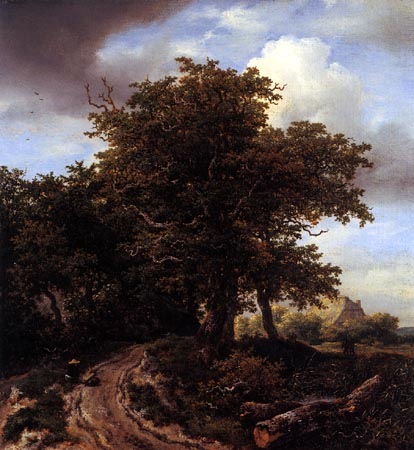 Weg mit Wanderern from Jacob Isaacksz van Ruisdael