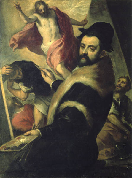Palma il Giovane, Selbstbildnis from Jacopo Palma