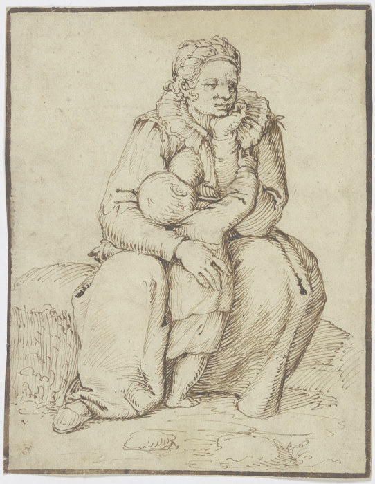 Mutter und Kind from Jacques de Gheyn I