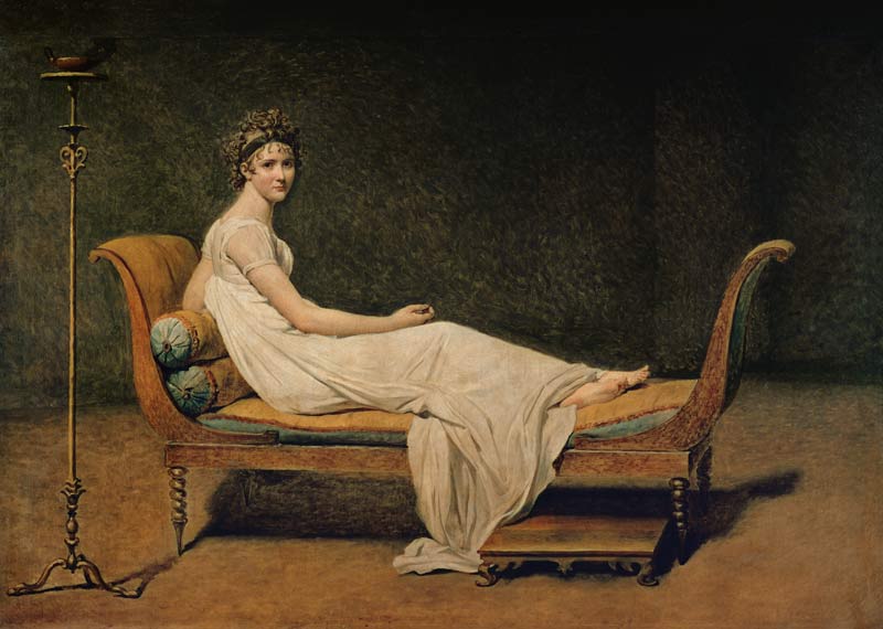 Madame Récamier from Jacques Louis David