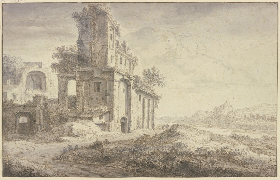 Römische Ruinen from Jan Asselijn