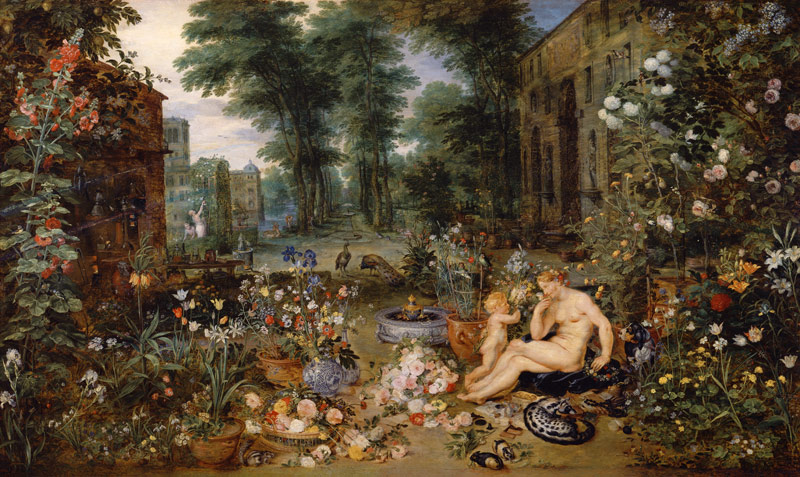 Allegorie des Geruchs. Ausgeführt mit Peter Paul Rubens. from Jan Brueghel d. Ä.