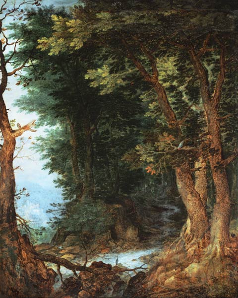 Waldlandschaft from Jan Brueghel d. Ä.