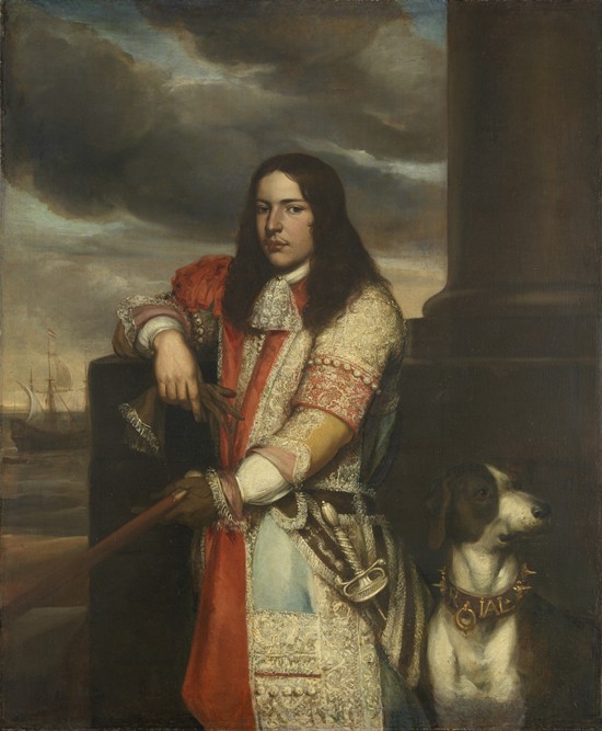 Engel de Ruyter (1649-1683), Dutch vice-admiral from Jan Lievens