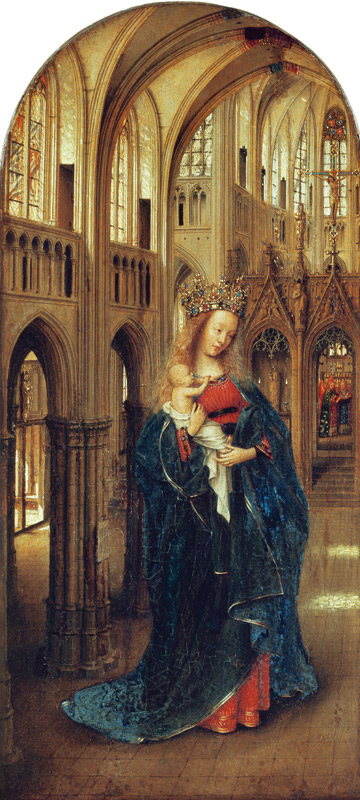 Madonna in der Kirche from Jan van Eyck