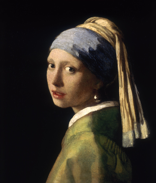 Das Mädchen mit der Perle from Jan Vermeer van Delft
