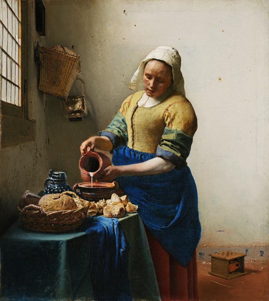 Milchausgießende Magd from Jan Vermeer van Delft