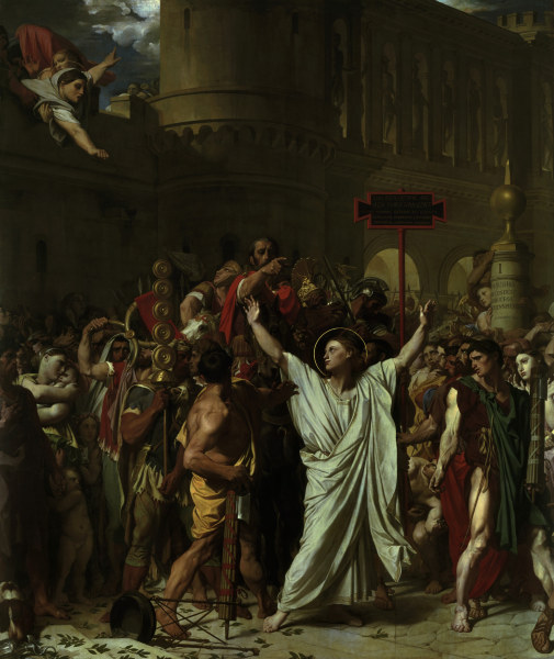 Ingres, Martyrdom of Saint Symphorian from Jean Auguste Dominique Ingres