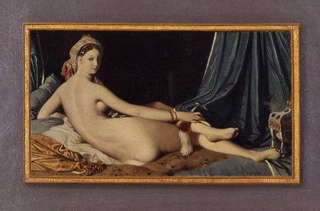 Odalisque from Jean Auguste Dominique Ingres